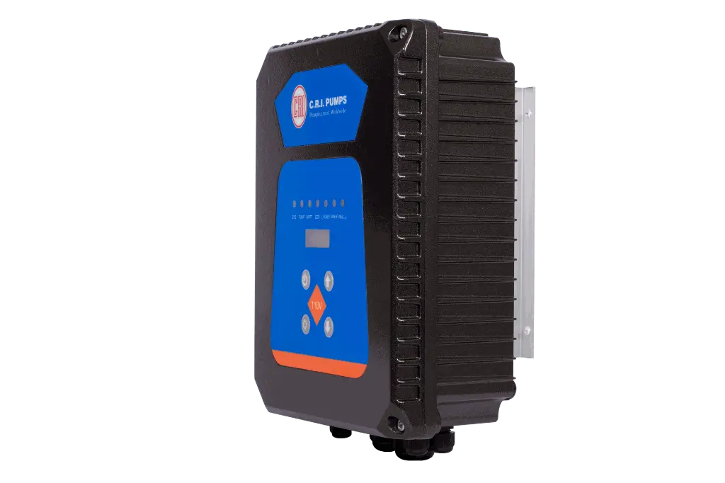 Solar controller - Side view