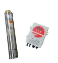 T4 1800W 200V ACDC 4" Solar Borehole Sub pumpset